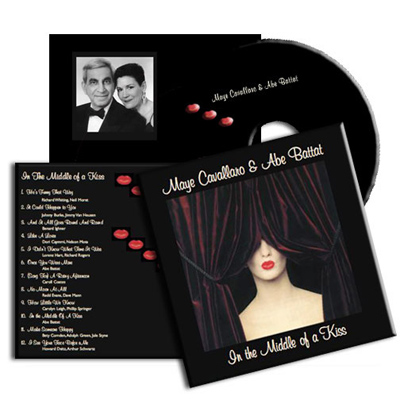In the Middle of a Kiss album cover — Maye Cavallaro